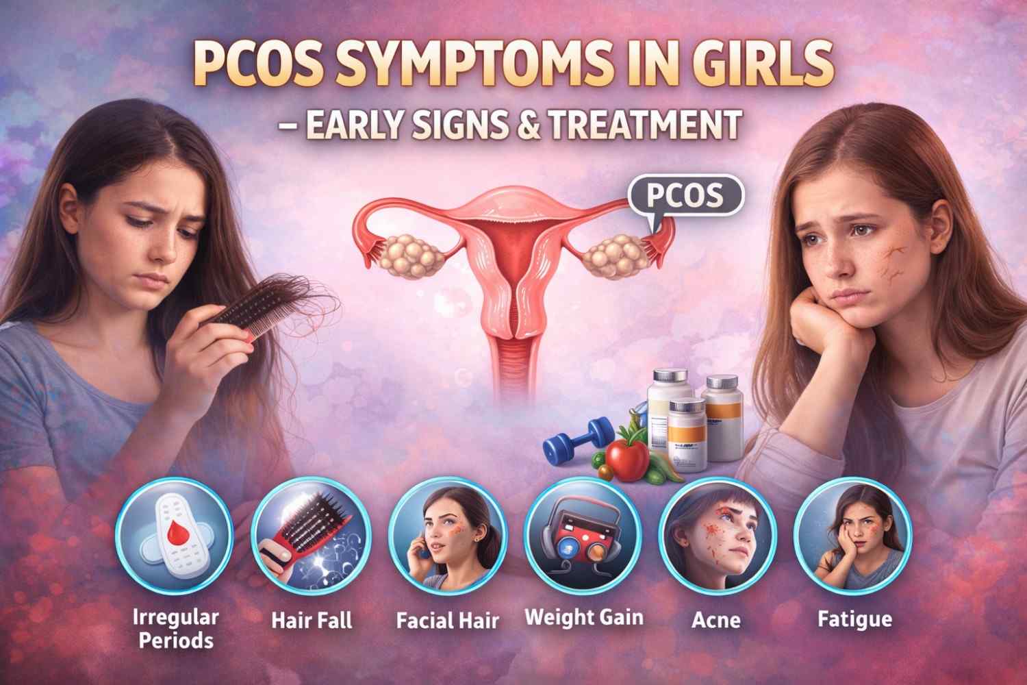 PCOS Symptoms in Girls – Early Signs & Treatment